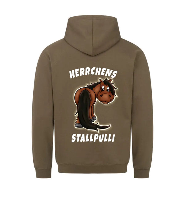 "Herrchens Stallpulli" Hoodie Herren (personalisierbar)