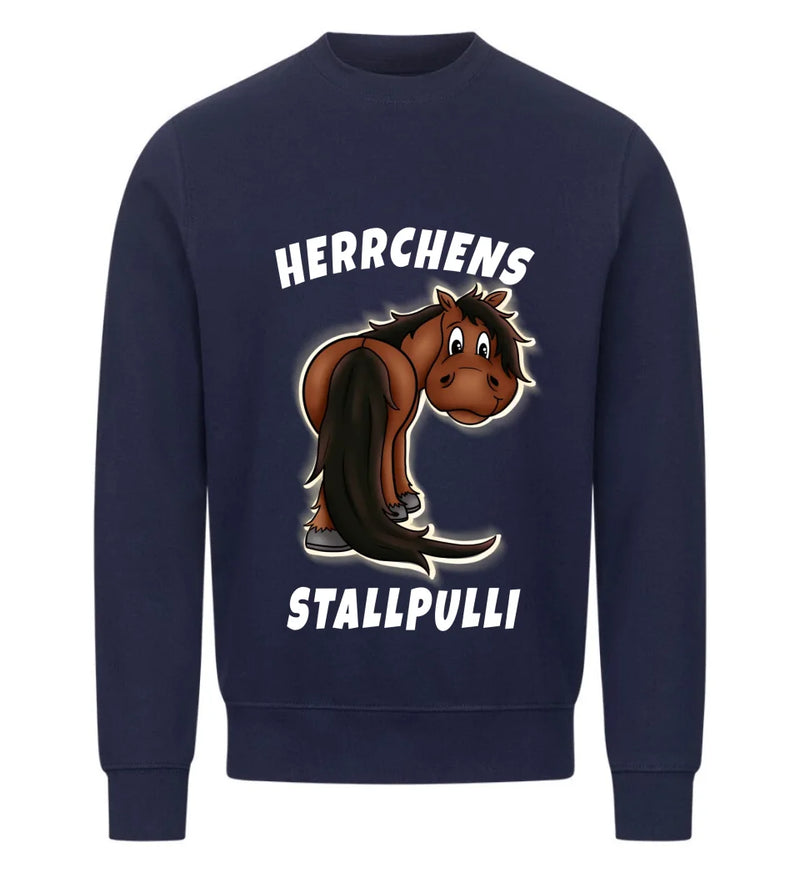 "Herrchens Stallpulli" Sweater Herren