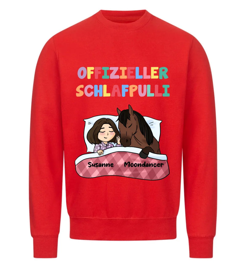 "offizieller Schlafpulli" Sweater Damen