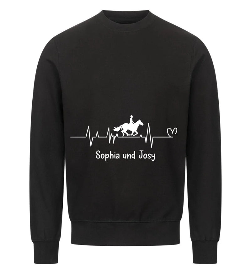 "Pferd und Reiter" Sweater unisex