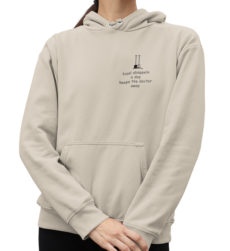 "abäppeln" Hoodie Damen