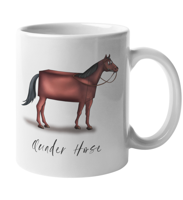 "Quader Horse" Tasse