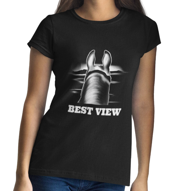 "best view" T-Shirt Damen
