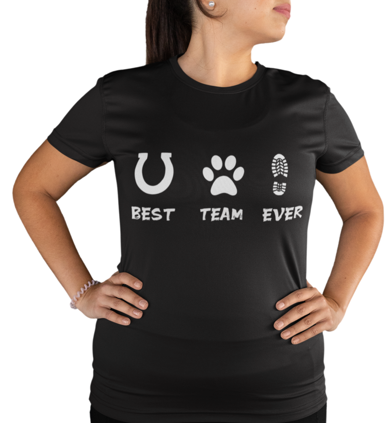 "best team" T-Shirt Damen