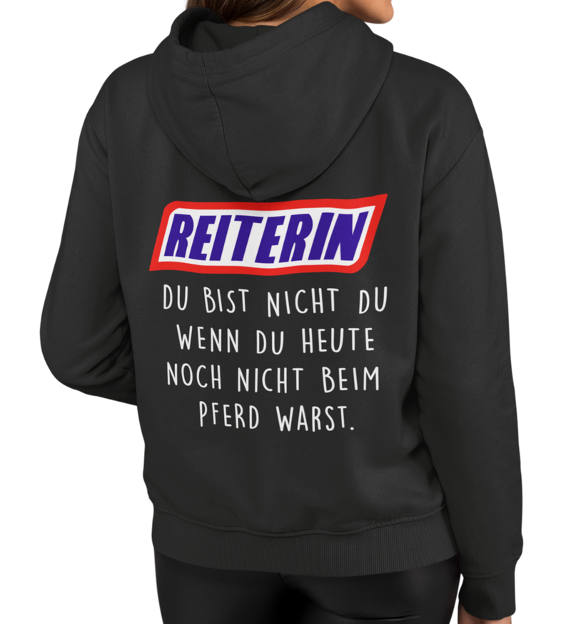 "Reiterin Backprint" Hoodie Damen