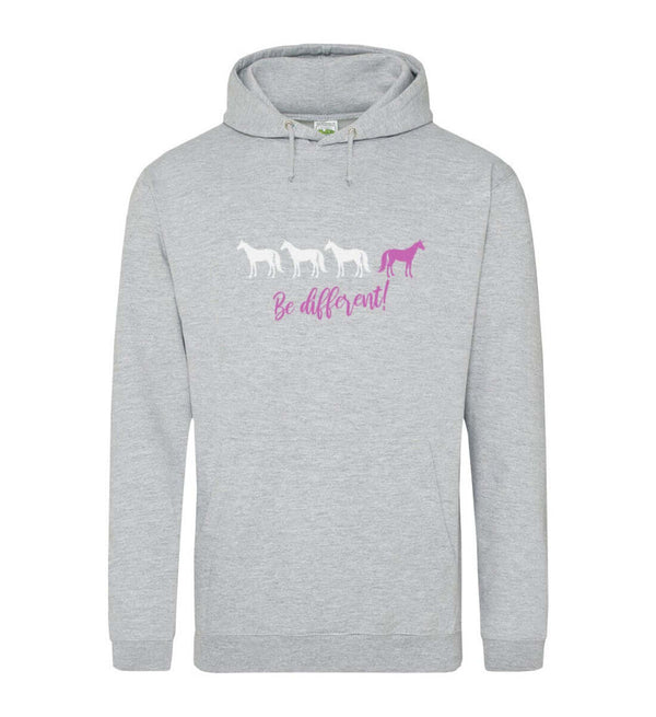 "be different" Hoodie Damen