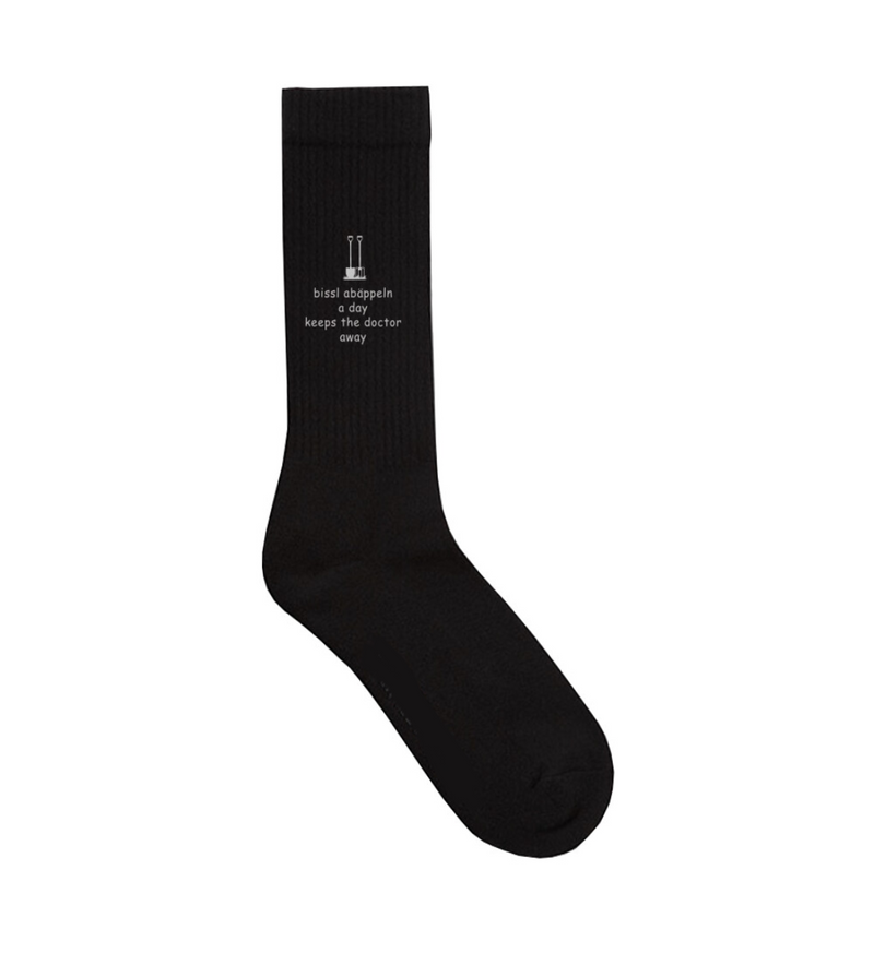 "abäppeln" Socken