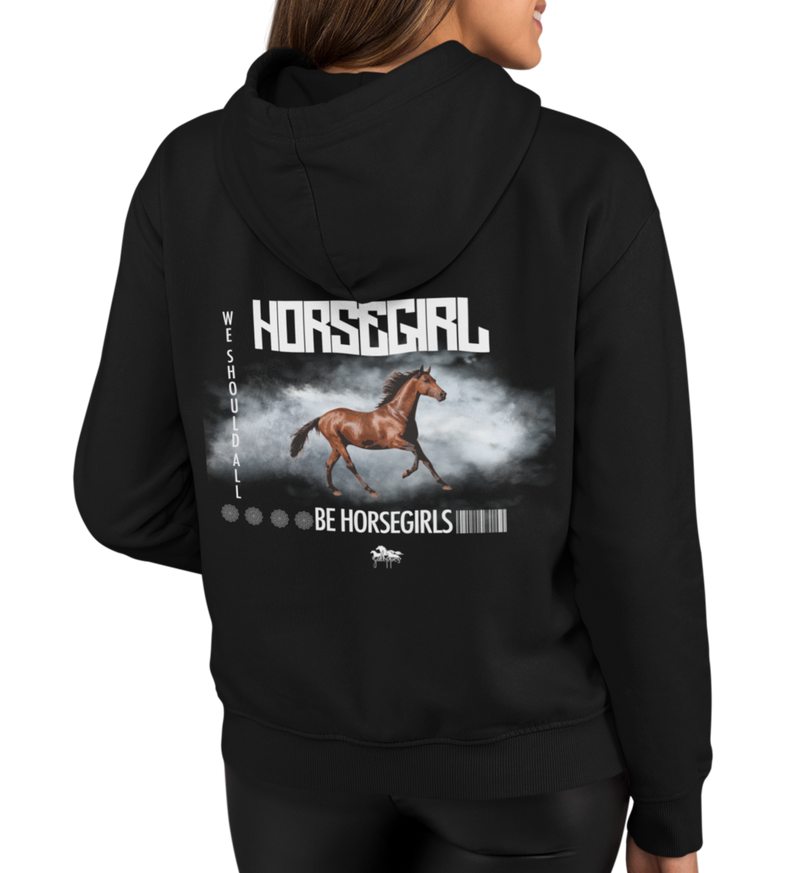 "horsegirl" Hoodie Damen