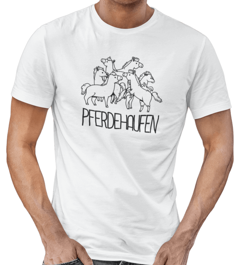 "Pferdehaufen" T-Shirt Herren